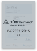 ISO9001 2015 de - Kompetenzen | Leppe-Edelstahl - Schmiedetechnik Höver und Sohn - NRW